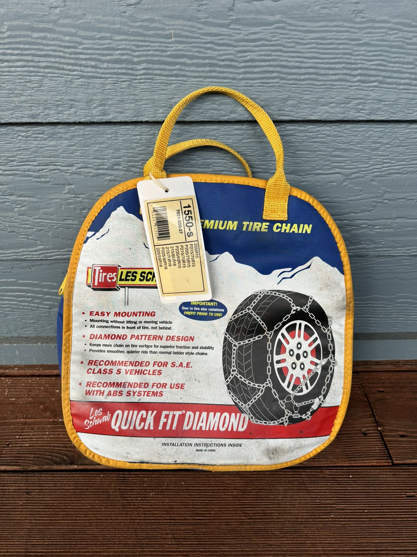 Led Schwab/LaClede 1550-s Alpine Premier Tire Chains