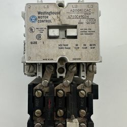Westinghouse Motor Control Starter