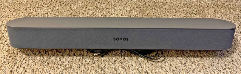 SONOS Beam Compact Smart Sound Bar BEAM1US1BLK S14 -