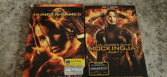 Hunger Games And Mockingbird 1 Dvds