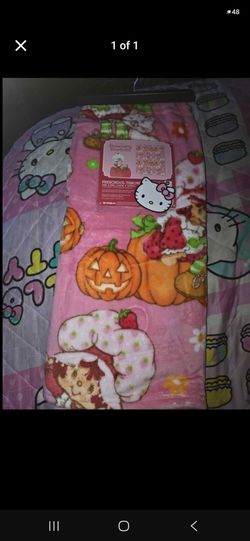 Strawberry 🍓 Shortcake 🎃 Halloween Toddler Blanket
