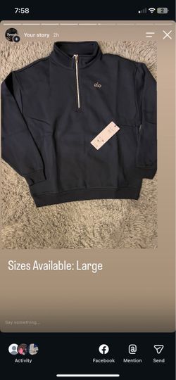 alo QUARTER ZIP BEST PRICES & QUALITY HERE