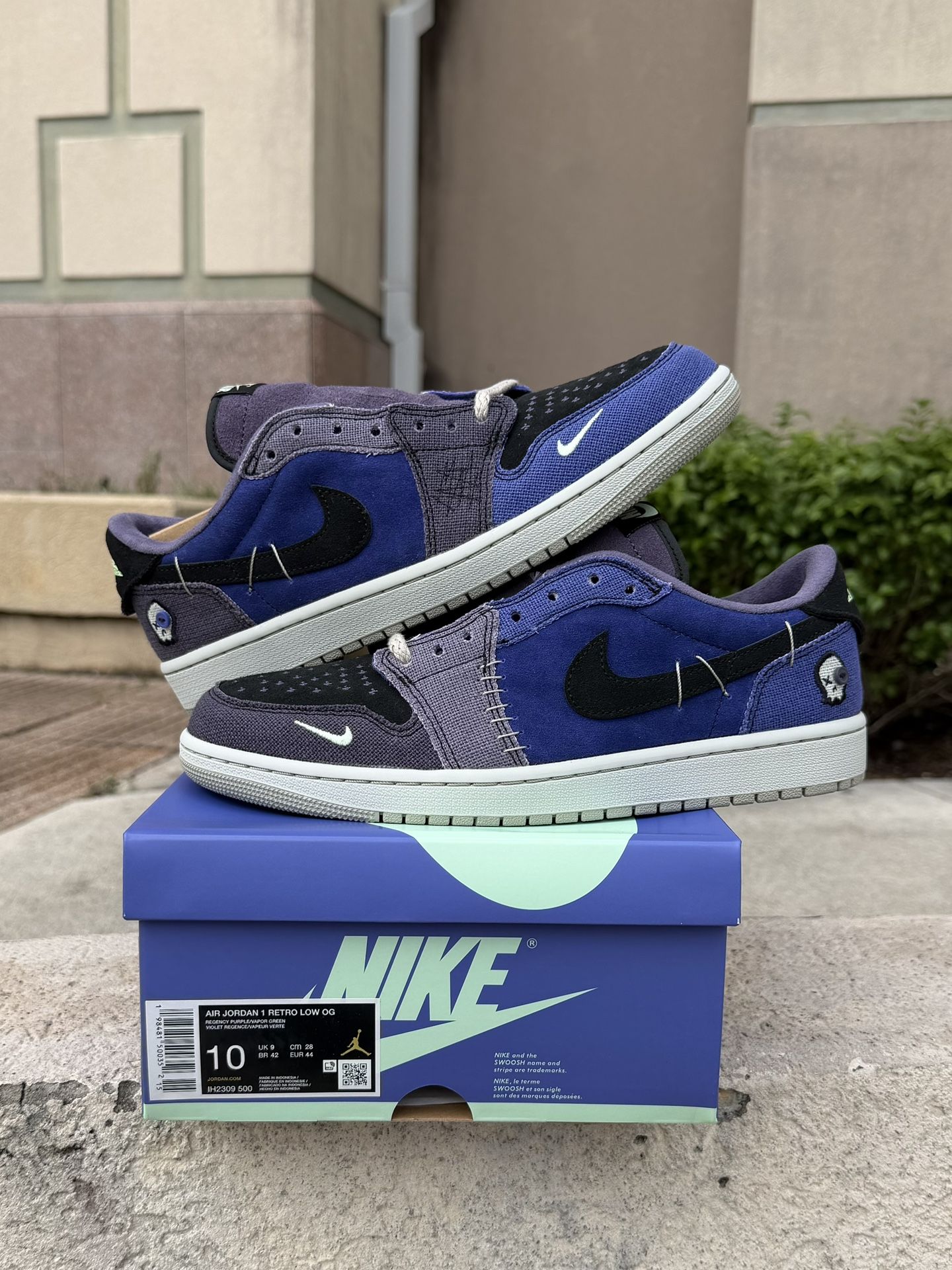 Jordan 1 Low OG Zion Voodoo Size 10 Nigel Brick