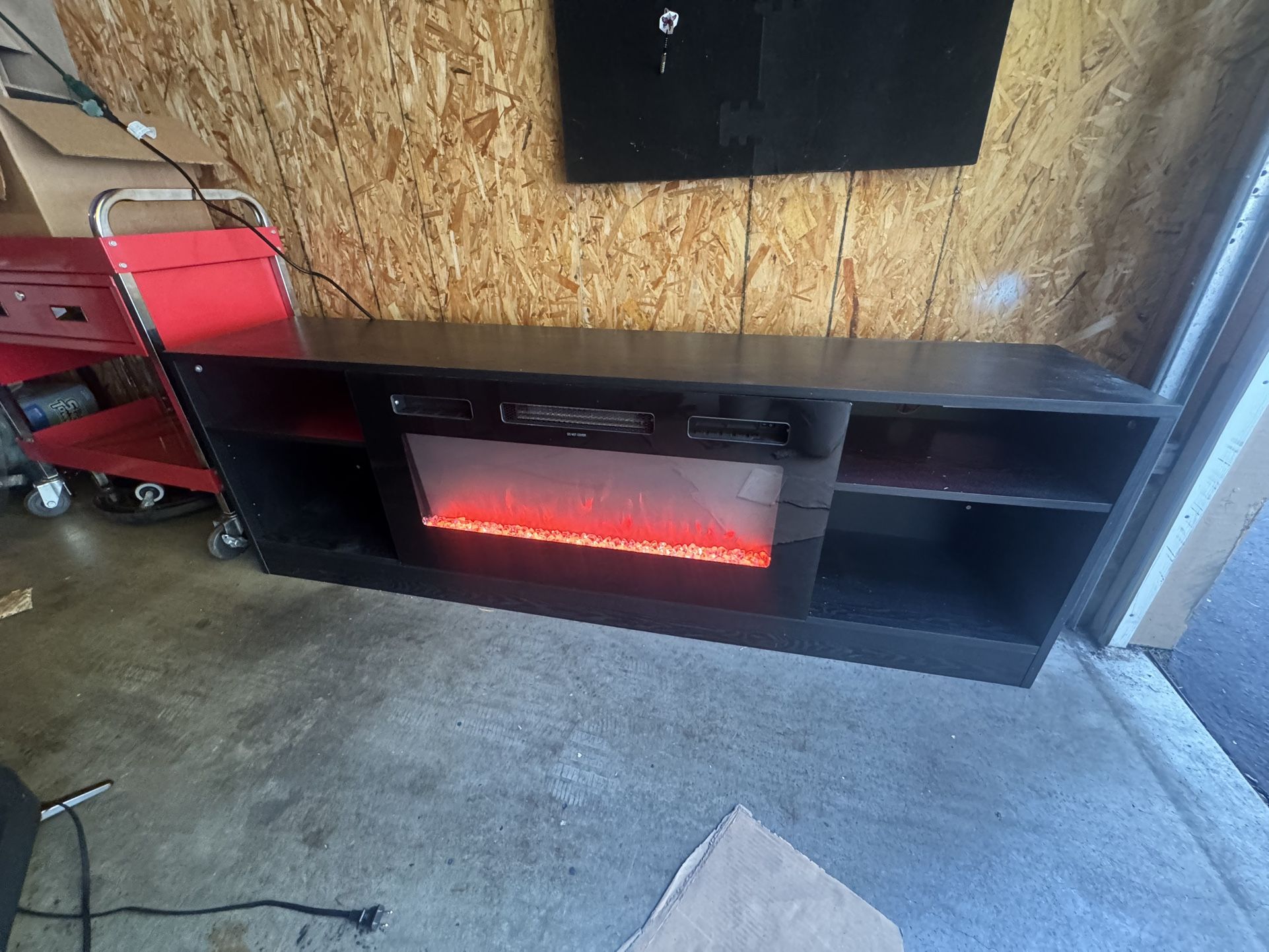 TV Stand / “fireplace” Space Heater