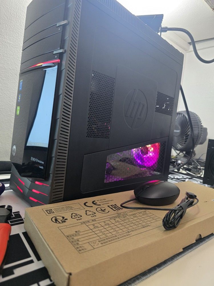 Gaming pc desktop computer intel i7-4770k, gtx 970, 16 gb ram, ssd, hdd, wifi bundle