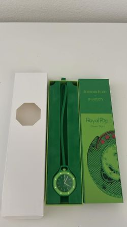 Swatch × Audemars Piguet AP Bioceramic Royal Pop Green Eight