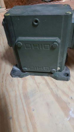 Ohio gear box with motor and electric box