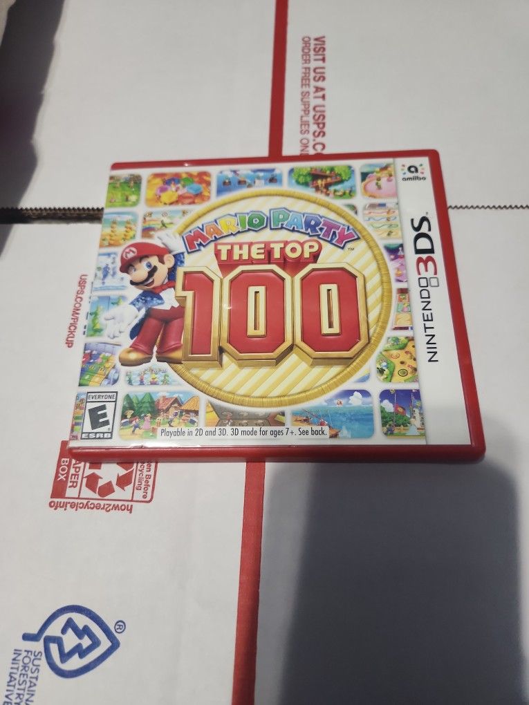 Mario Party The Top 100 3ds Game