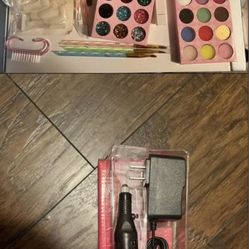 Artificial Nail Kit With Everything In Both Pictures 