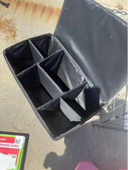 New collapsing storage box with dividers