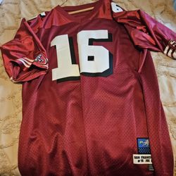 JOE MONTANA 49ERS XXXXL JERSEY