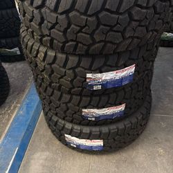 35/12.50/18 Atlander Rugged Terrain Tires Installed/ Llantas Nuevas Instaladas
