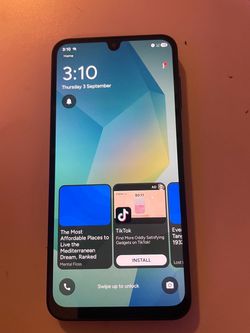 Black Samsung Galaxy A16