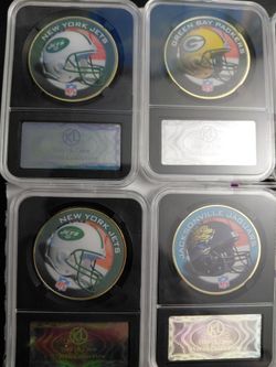 NFL  Coins 1 NBA