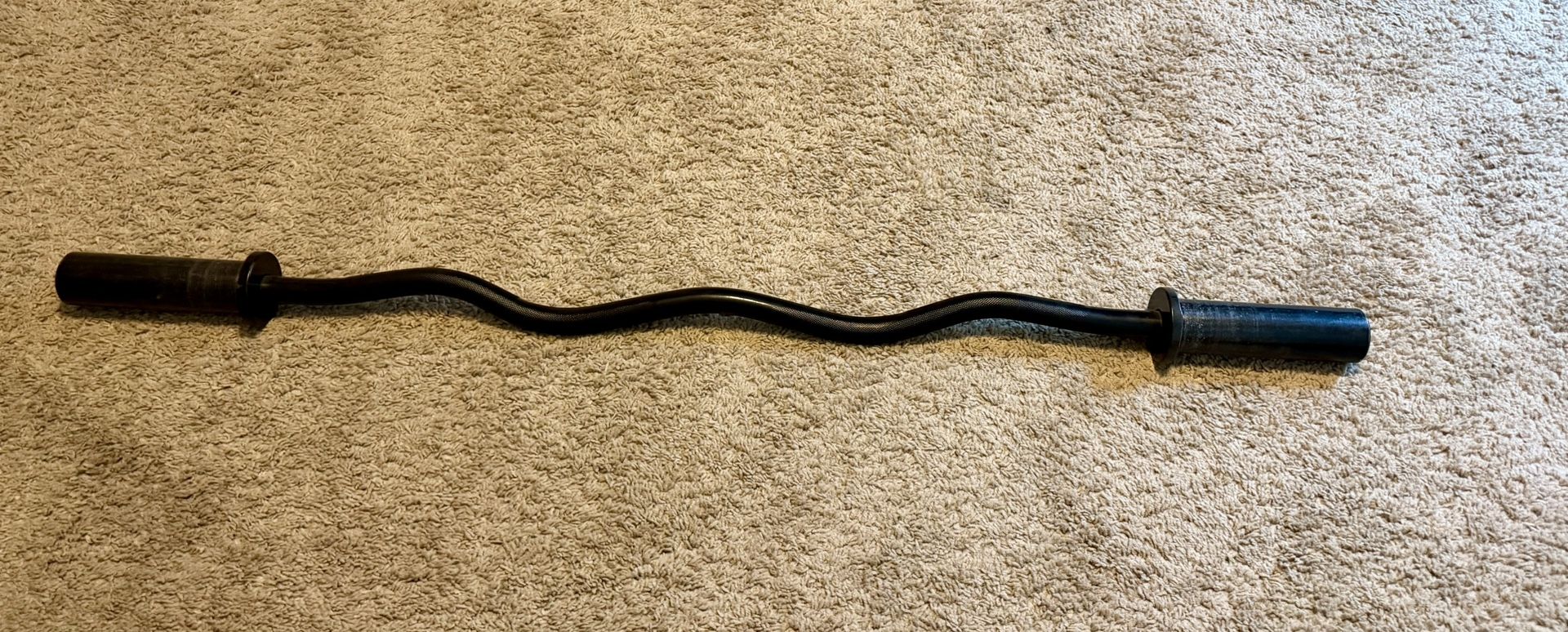 Curl Bar 47” Olympic 2” 15lb Bar