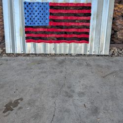 American Flag Lawn Yard Art