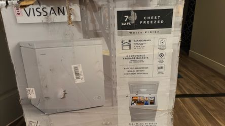 Vissani 7 Cu Ft Chest Freezer 
