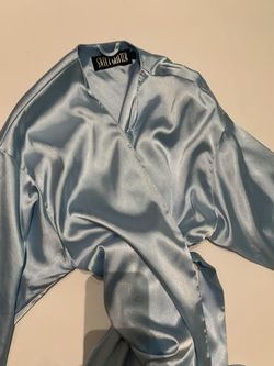 Sweet Glitter Silk Robe 👘 