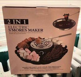 2 In 1 Smores Maker & Fondue Set