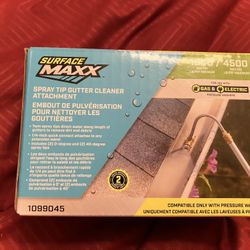 Pressure washer, spray tip, gutter cleaner attachment New in the box