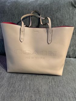 Coach New York Leather Tote Bag $60