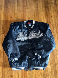 New York Satin Bomber Jacket