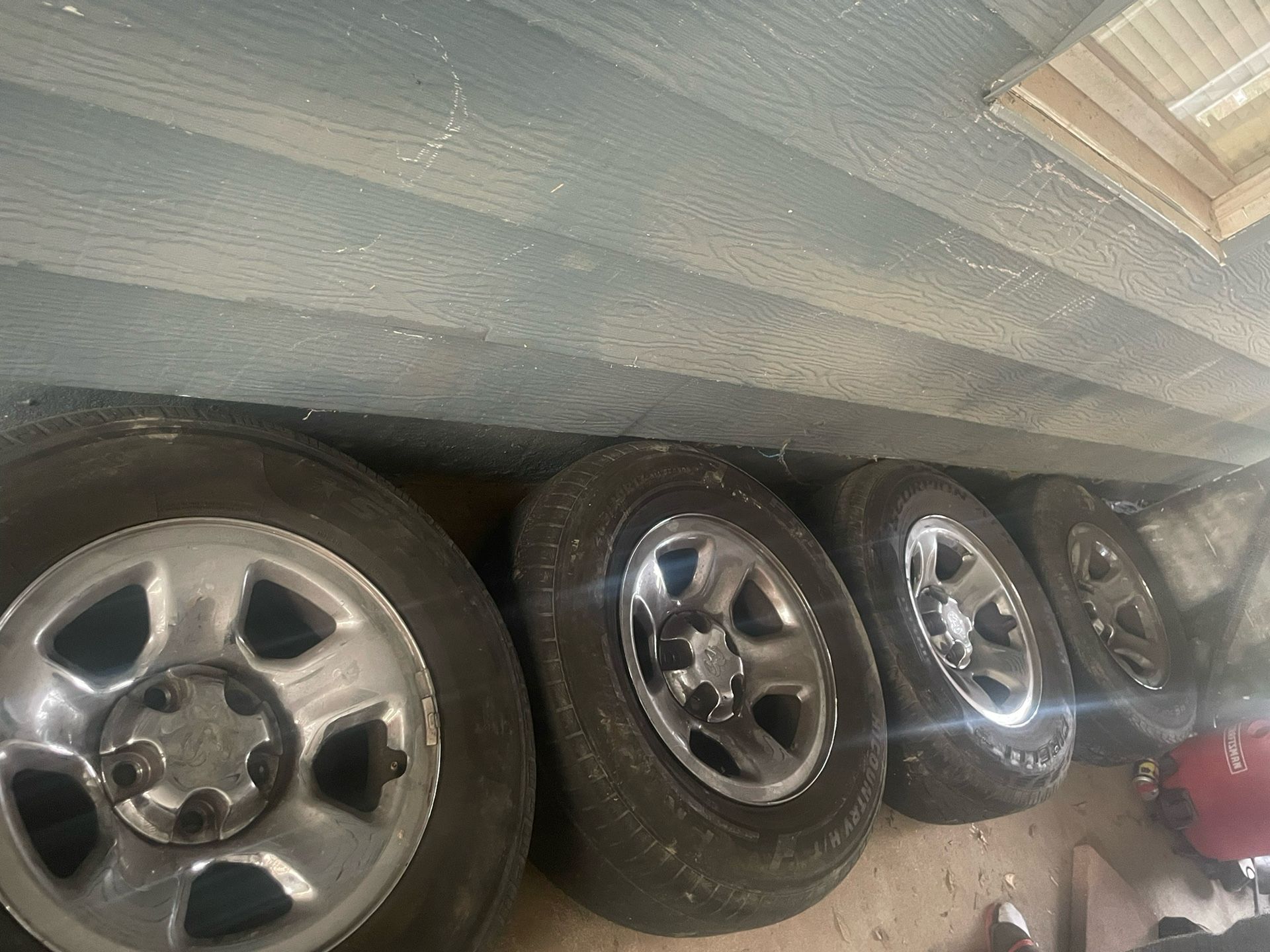 17” dodge ram rims and tires 
