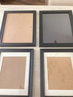 Black picture frames $5 each
