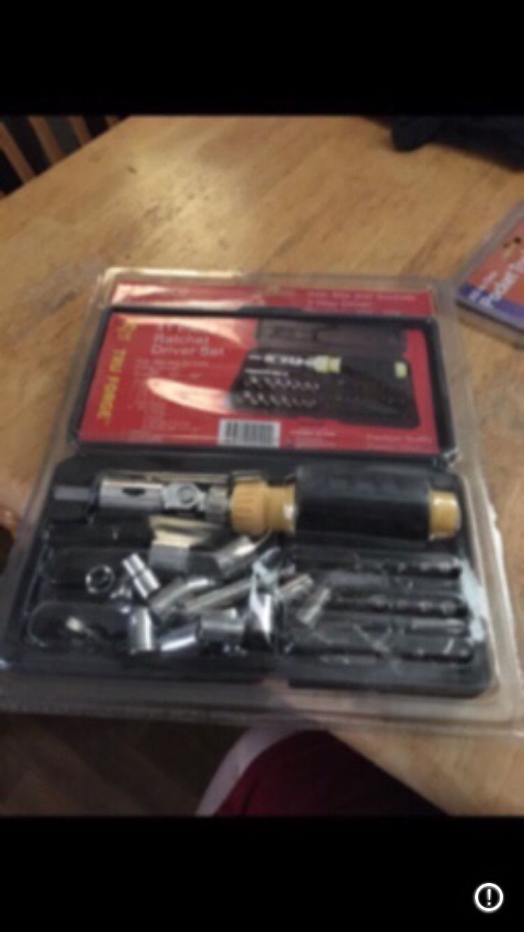 Tru force 41 ratchet driver set