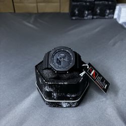 Casio G-Shock GA-2100-1A1 Triple Black Stealth "CasiOak" – New