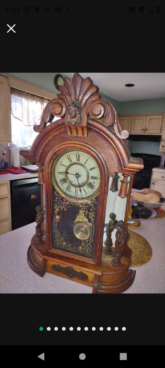 Antique Clock From New Haven Clock Company 1880s