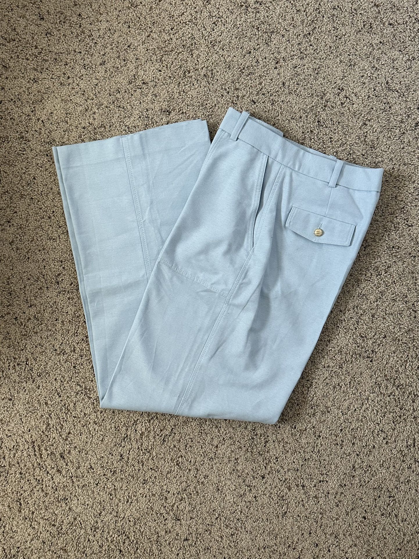 Zara Light Blue Pants