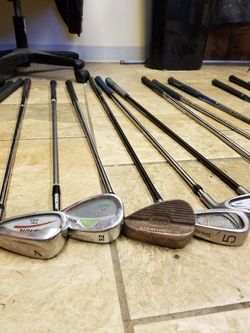 Used golf clubs