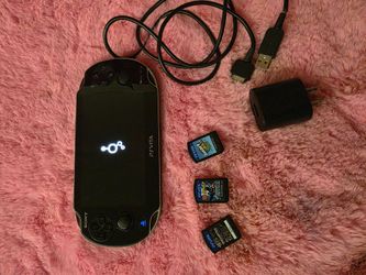 Playstation vita like new games $350