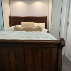Vintage Sleigh Bed Frame 