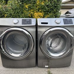 Samsung Washer and Electric Dryer Set