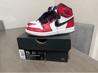 Jordan Retro 1 “Spiderman Origin Story” 11c