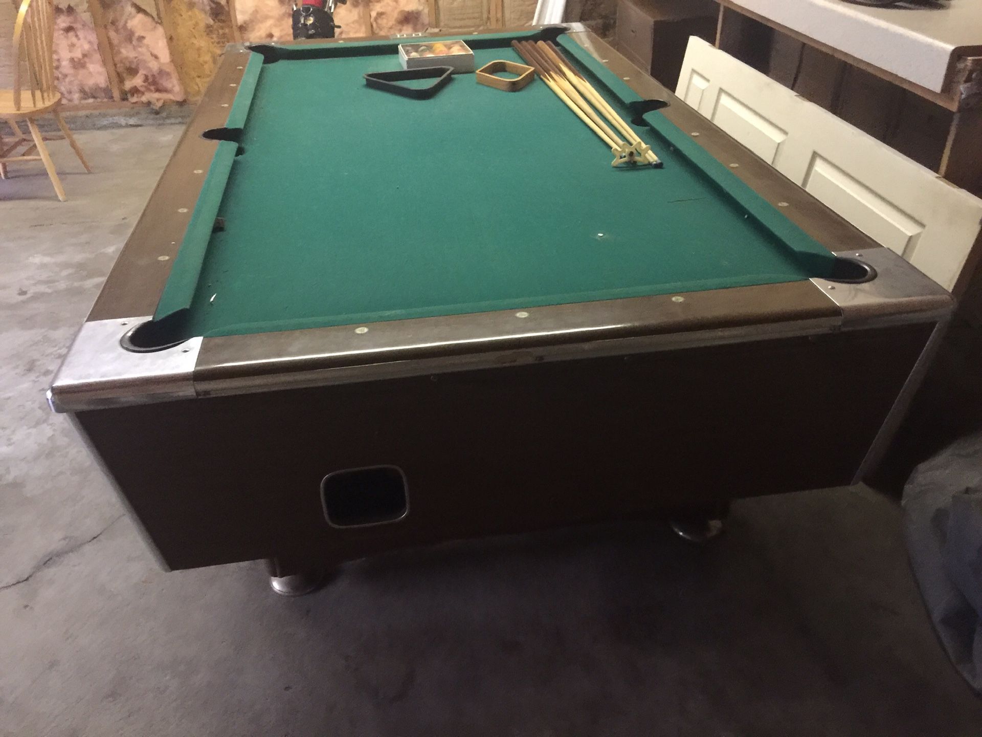 U. S. Billiards INC, Amityville New York coin operated full slate pull