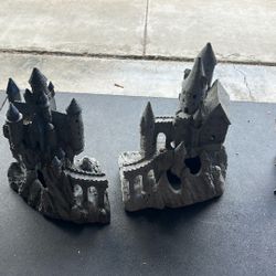 Fish tank Wizard Castle Ornament