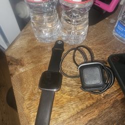 Fitbit Versa 2. Price Is Form No Lower. Has Extra Bands