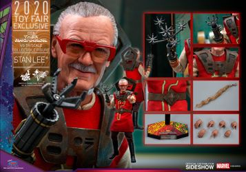 Hot Toys MMS570 Stan Lee Thor Ragnarok Exclusive 1/6 Figure