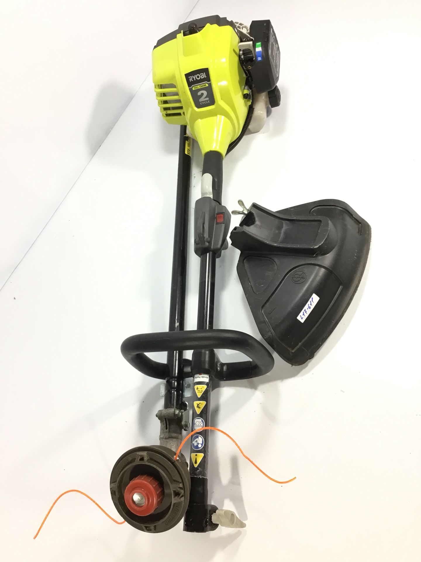 Ryobi RY253SS 2 Cycle 25cc Gas Full Crank Straight Shaft String Trimmer