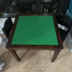 Wooden Kids Table With Chairs