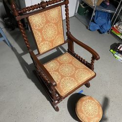 George Hunzinger Antique Platform Rocker 