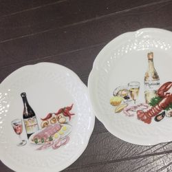 2 small plates 2 for 1 dollars