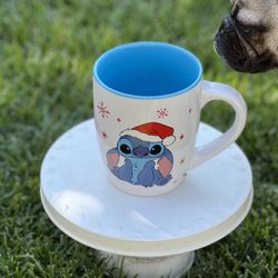 Stitch Lg Christmas Mug