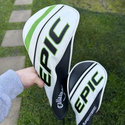 Callaway epic 9° driver and Callaway epic 3° super hybrid