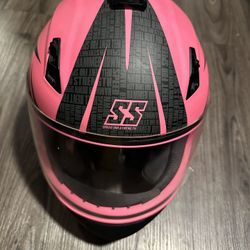 Speed And Strength Pink Helmet 