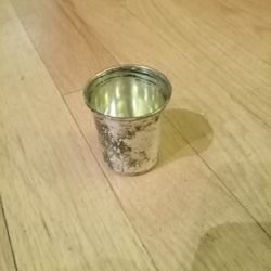 Sterling Silver Shot Glass Antique 