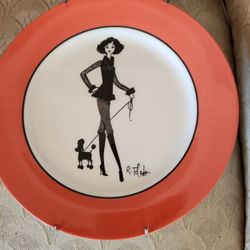 Art Deco Style Plates
